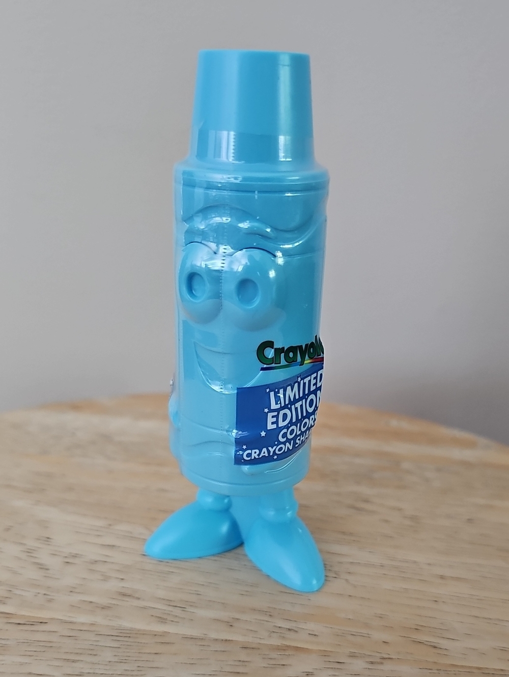 Crayola Light Blue Limited Edition Crayon Sharpener Figure Collectible